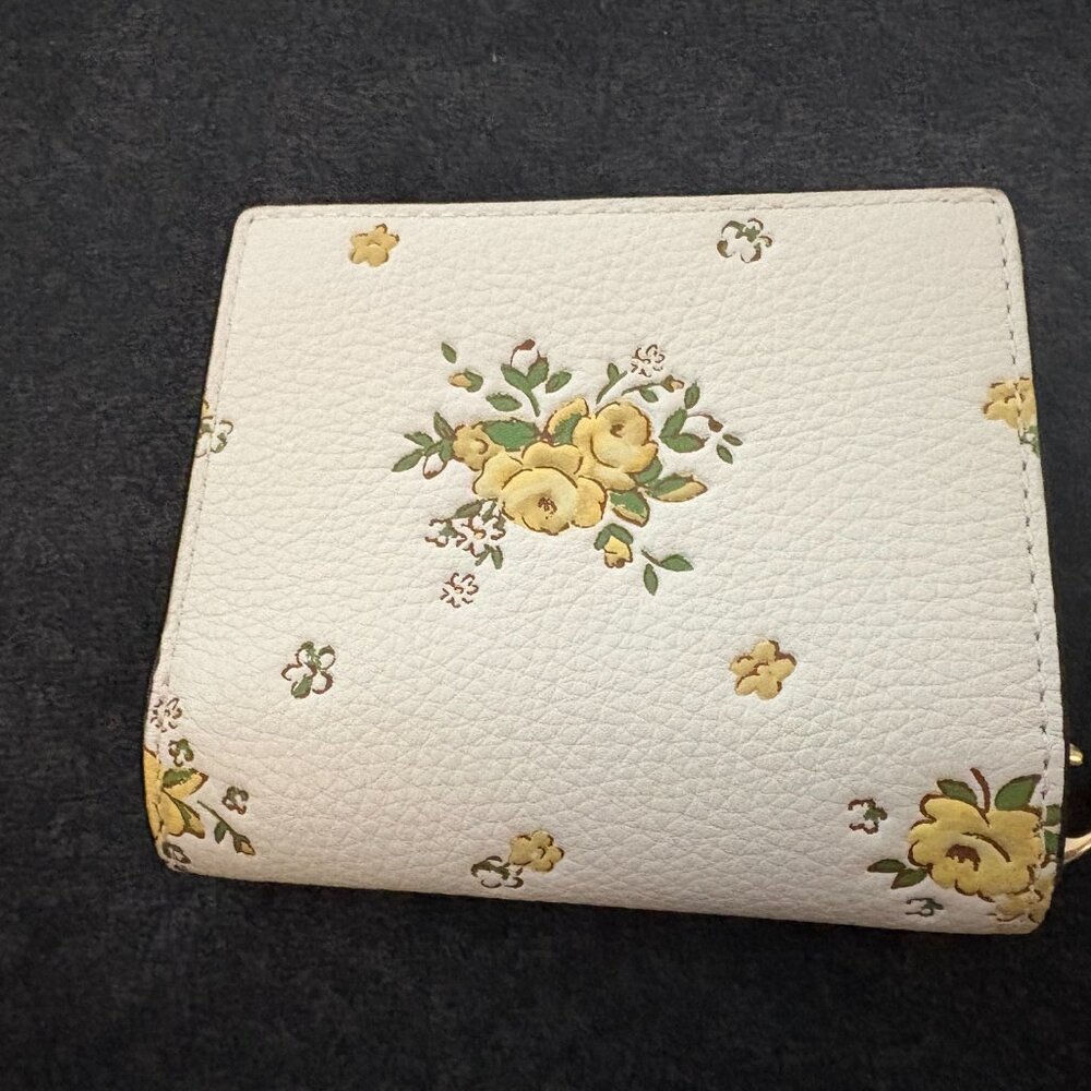 Coach Snap Wallet with Floral Print - Picture 5 of 5